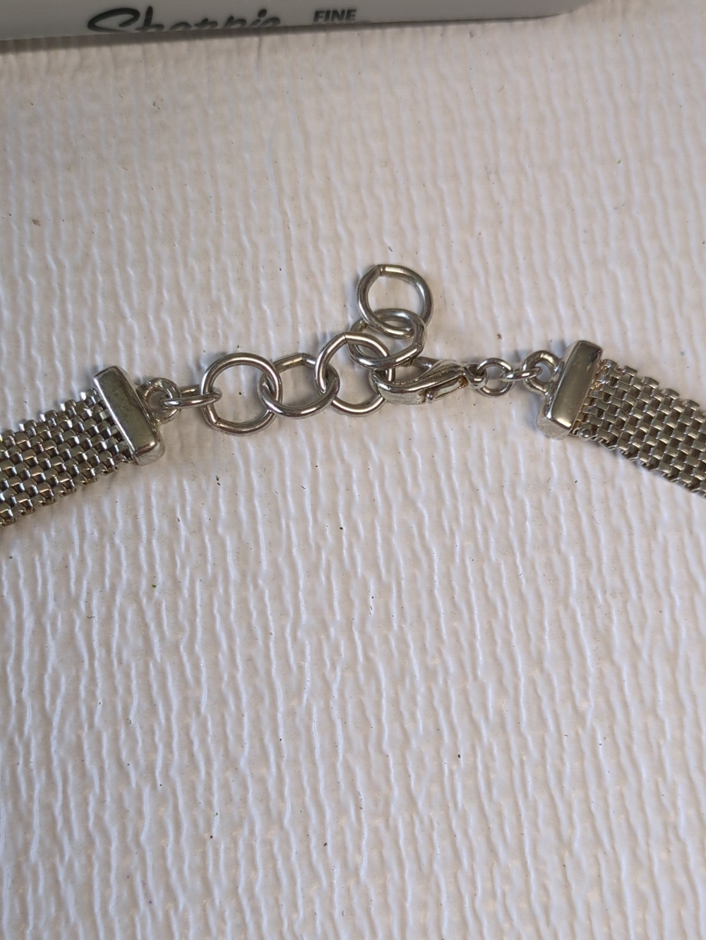 ☀️Vintage Anne Klein (AK) Two-Tone Mesh Belt-Buckle Choker Necklace - Picture 2 of 9